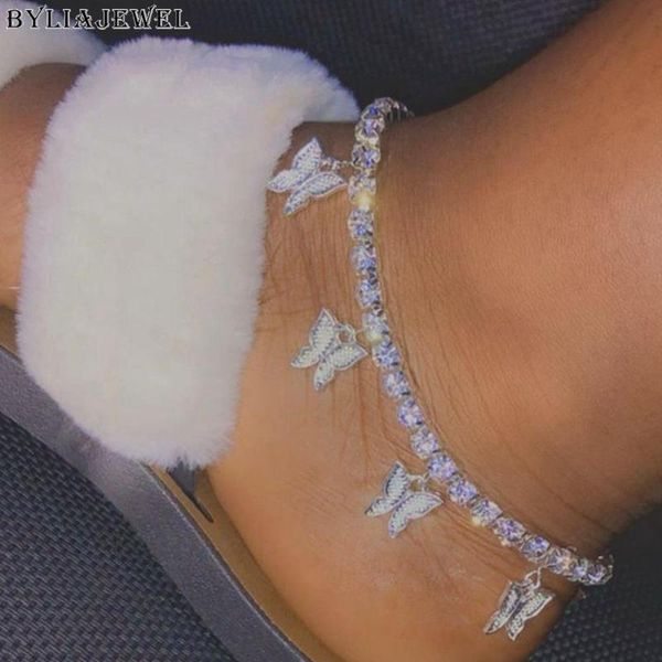anklets fashion butterfly anklet 4mm rhinestone tennis chain foot for women summer beach charm barefoot jewelry, Red;blue
anklets fashion butterfly anklet 4mm rhinestone tennis chain foot for women summer beach charm barefoot jewelry, Red;blue