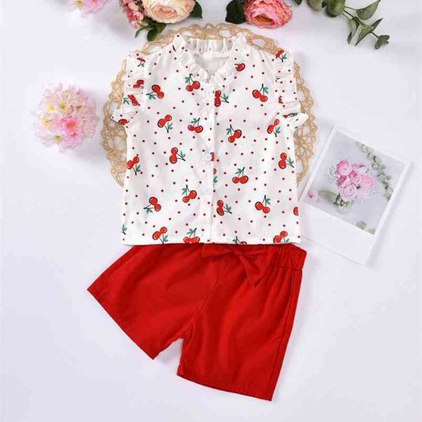 summer suit kids clothes girl set fruit pattern shorts 2pcs children's clothing girls costume for 210528, White
summer suit kids clothes girl set fruit pattern shorts 2pcs children's clothing girls costume for 210528, White