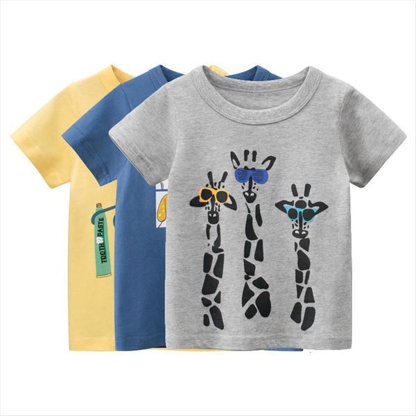 summer kids clothes boys girls short sleeve t shirt children dog lion giraffe cartoon animal cotton tees, Blue
summer kids clothes boys girls short sleeve t shirt children dog lion giraffe cartoon animal cotton tees, Blue