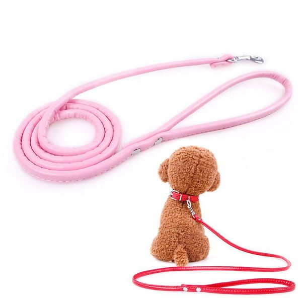 dog collars & leashes pet cat puppy dogs leash long smooth pu leather solid color traction rope suitable for small walking lead
dog collars & leashes pet cat puppy dogs leash long smooth pu leather solid color traction rope suitable for small walking lead