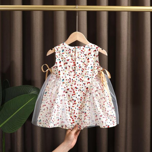 girl's dresses summer girl baby clothes outfit mesh stitching vest dress for girls clothing 1 year babies birthday princess, Red;yellow
girl's dresses summer girl baby clothes outfit mesh stitching vest dress for girls clothing 1 year babies birthday princess, Red;yellow