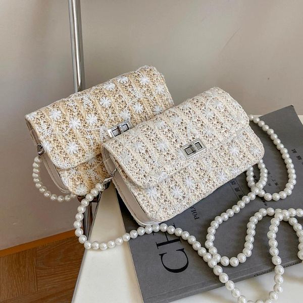 evening bags female summer crossbody ladies handmade woven women flower pearl chain bag fashion flap
evening bags female summer crossbody ladies handmade woven women flower pearl chain bag fashion flap