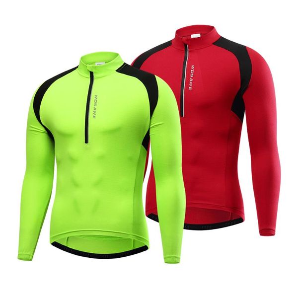 racing jackets men half zipper long sleeve cycling jersey quick dry breathable mtb mountain bike bicycle shirt clothing, Black;red
racing jackets men half zipper long sleeve cycling jersey quick dry breathable mtb mountain bike bicycle shirt clothing, Black;red