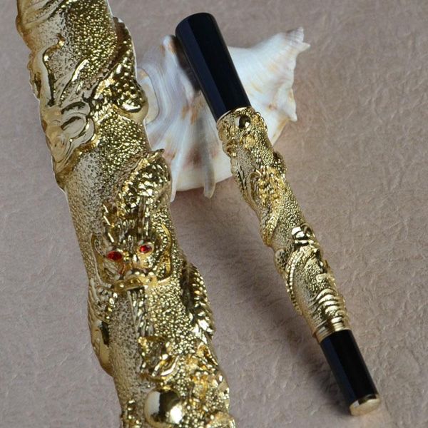fountain pens 41 dragon emboss roller ball pen golden brass silver copper grey for choose collection gift
fountain pens 41 dragon emboss roller ball pen golden brass silver copper grey for choose collection gift