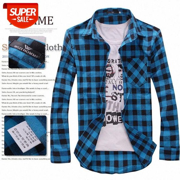 plaid shirt long-sleeved men's youth popular sun protection jacket wf12 #qu98, White;black
plaid shirt long-sleeved men's youth popular sun protection jacket wf12 #qu98, White;black