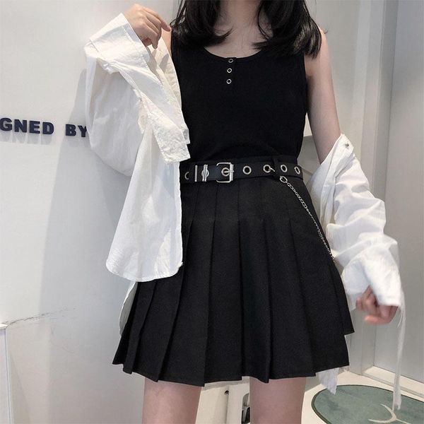 skirts spring womens 2021 summer harajuku korean style fashion vintage irregular friends high waist pleated skirt women, Black
skirts spring womens 2021 summer harajuku korean style fashion vintage irregular friends high waist pleated skirt women, Black
