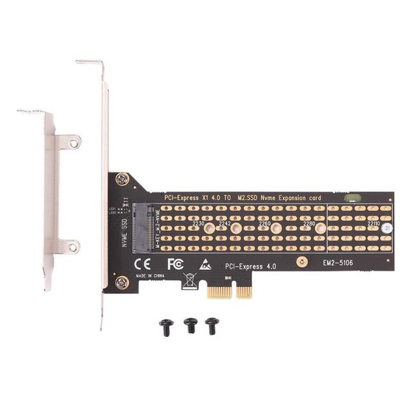 computer cables & connectors m.2 to pci-e adapter card em2-5106 ssd pci express 1x 2230/2242/2260/2280/22110 extender riser
computer cables & connectors m.2 to pci-e adapter card em2-5106 ssd pci express 1x 2230/2242/2260/2280/22110 extender riser