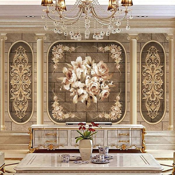 wallpapers european style 3d retro flowers wallpaper living room tv sofa bedroom background wall decor papel de parede fresco painting
wallpapers european style 3d retro flowers wallpaper living room tv sofa bedroom background wall decor papel de parede fresco painting