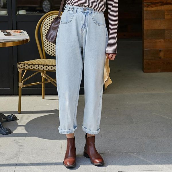 women's jeans autumn winter vintage high waist straight pants 2021 streetwear loose buttons female denim long blue
women's jeans autumn winter vintage high waist straight pants 2021 streetwear loose buttons female denim long blue