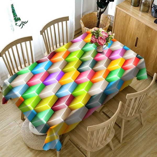 table cloth modern simplicity polyester 3d round tablecloth colorful stripes pattern thicken cotton rectangular home decoration
table cloth modern simplicity polyester 3d round tablecloth colorful stripes pattern thicken cotton rectangular home decoration