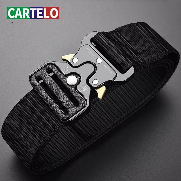 men's belt outdoor hunting metal tactical multifunctional alloy buckle marine canvas belts, Black;brown
men's belt outdoor hunting metal tactical multifunctional alloy buckle marine canvas belts, Black;brown