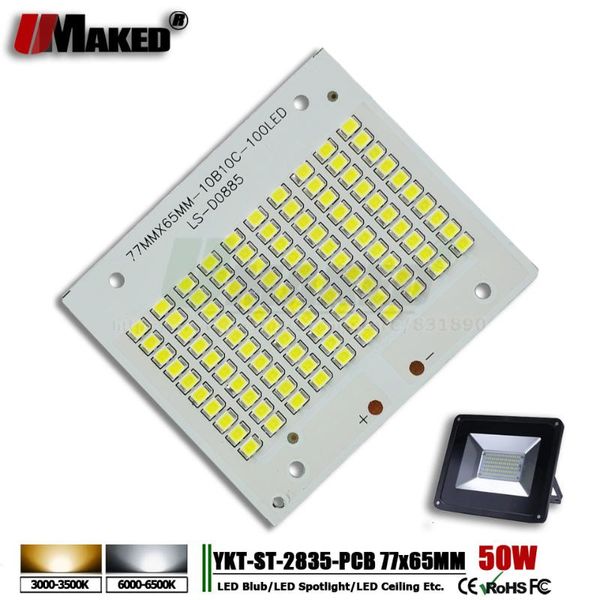 floodlights 50w 77x65mm smd2835 led flood light pcb plate source heatsink aluminum panel borad for outdoor lights lamps diy
floodlights 50w 77x65mm smd2835 led flood light pcb plate source heatsink aluminum panel borad for outdoor lights lamps diy
