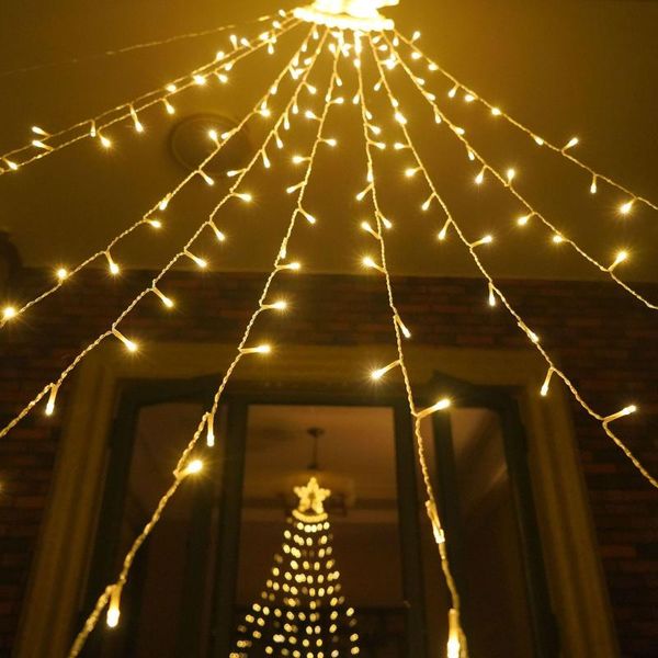 strings colorful led five-pointed star light christmas hanging tree flowing water waterfall luminous lamp garden decoration
strings colorful led five-pointed star light christmas hanging tree flowing water waterfall luminous lamp garden decoration