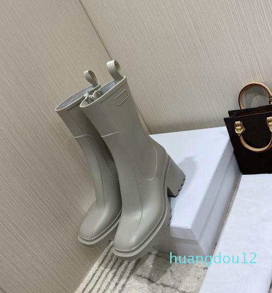 designer- women's boots fashion soft pvc slide zipper bare boot thick heel 6cm show party rain shoes, Black
designer- women's boots fashion soft pvc slide zipper bare boot thick heel 6cm show party rain shoes, Black