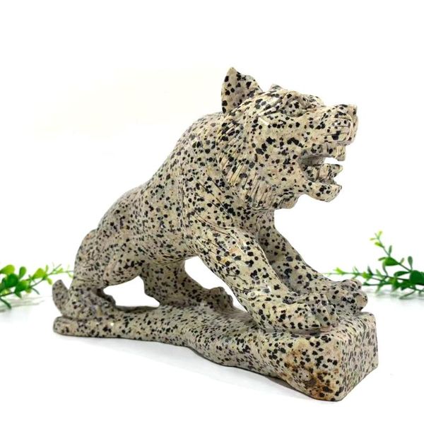 decorative objects & figurines naturel dalmation jasper hand crafted leopard for gift _xcg
decorative objects & figurines naturel dalmation jasper hand crafted leopard for gift _xcg