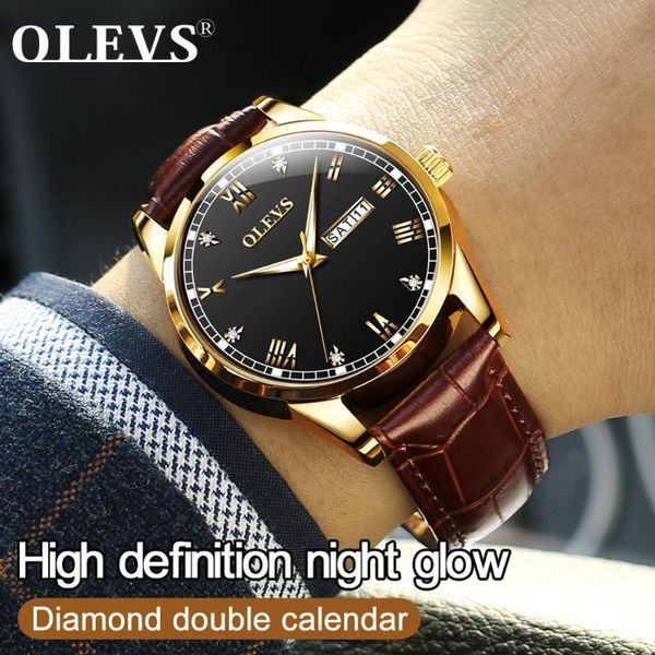 leather quartz men wristwatches waterproof luminous man watches date male clock relogio masculino casual fashion, Slivery;brown
leather quartz men wristwatches waterproof luminous man watches date male clock relogio masculino casual fashion, Slivery;brown