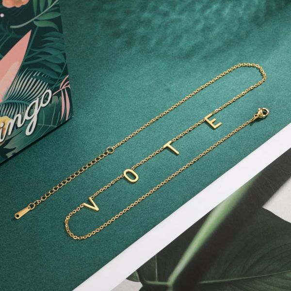 pendant necklaces eueavan 3pcs letter vote charm welding necklace 33/36/40/45cm children's jewelry stainless steel wholesale, Silver
pendant necklaces eueavan 3pcs letter vote charm welding necklace 33/36/40/45cm children's jewelry stainless steel wholesale, Silver