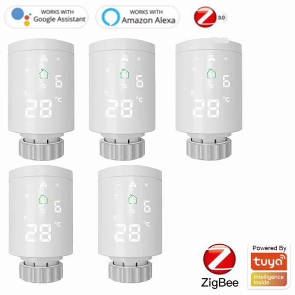 smart home control 3.0 wifi radiator actuator programmable thermostatic valve temperature controller app voice via alexa
smart home control 3.0 wifi radiator actuator programmable thermostatic valve temperature controller app voice via alexa