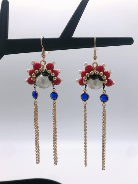 dangle & chandelier peking opera christmas gift tassel earrings gold color fashion jewelry with ethnic chinese style, Silver
dangle & chandelier peking opera christmas gift tassel earrings gold color fashion jewelry with ethnic chinese style, Silver