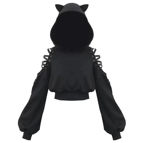 women's hoodies & sweatshirts 3xl plus size autumn women punk gothic girls black velvet hollow out long sleeve hooded casual pullover
women's hoodies & sweatshirts 3xl plus size autumn women punk gothic girls black velvet hollow out long sleeve hooded casual pullover