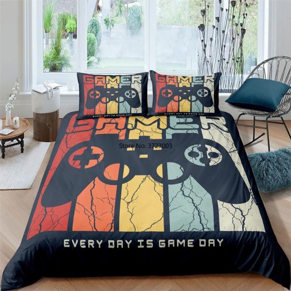 bedding sets cartoon game handle 2/3pcs set quilt cover pillowcase single double king size boy bedroom home textile
bedding sets cartoon game handle 2/3pcs set quilt cover pillowcase single double king size boy bedroom home textile