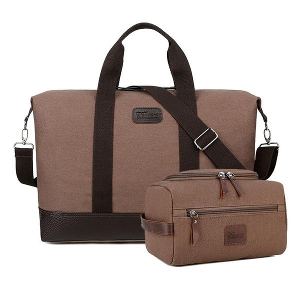 men canvas travel bags large capacity duffle bag luggage outdoor + toiletry storage 2pcs/set drop duffel
men canvas travel bags large capacity duffle bag luggage outdoor + toiletry storage 2pcs/set drop duffel