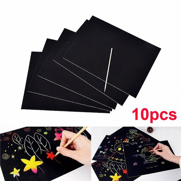 wall stickers 10pcs children craft paper educational toys fun diy doodling drawing magic scratch painting book kids learning christmas gifts
wall stickers 10pcs children craft paper educational toys fun diy doodling drawing magic scratch painting book kids learning christmas gifts