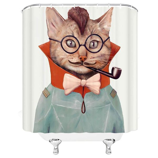detective cat shower curtain watercolor style gentleman dressing cute cat pipe glasses home decor polyester fabric crutain with
detective cat shower curtain watercolor style gentleman dressing cute cat pipe glasses home decor polyester fabric crutain with