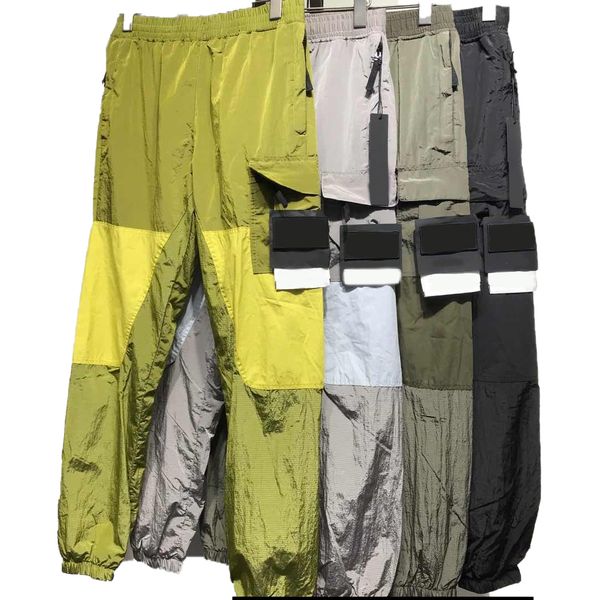 cptoney astone is lan d men's pants designer contrast color joint reflective fabric fashion, Black
cptoney astone is lan d men's pants designer contrast color joint reflective fabric fashion, Black