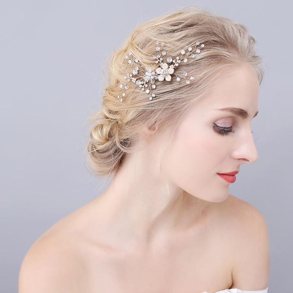 hair clips & barrettes slbridal handmade crystal rhinestones pearls alloy flower bridal accessories comb chain wedding headband women jewelr, Golden;silver
hair clips & barrettes slbridal handmade crystal rhinestones pearls alloy flower bridal accessories comb chain wedding headband women jewelr, Golden;silver