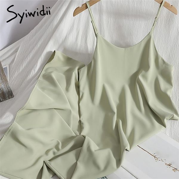 fashion high waist spaghetti strap dresses women sleeveless a-line solid red green pink clothing summer korean 210607, Black;gray
fashion high waist spaghetti strap dresses women sleeveless a-line solid red green pink clothing summer korean 210607, Black;gray