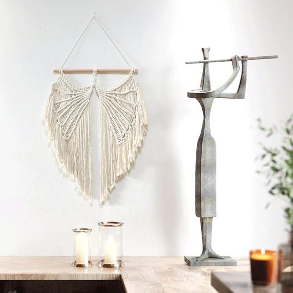 decorative objects & figurines handmade ins weave wall hanging angel wings tapestry boho style art decoration for bedroom apartment living r
decorative objects & figurines handmade ins weave wall hanging angel wings tapestry boho style art decoration for bedroom apartment living r