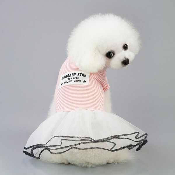 dog apparel 1pc spring summer striped skirt for pets puppy little size s (pink)
dog apparel 1pc spring summer striped skirt for pets puppy little size s (pink)