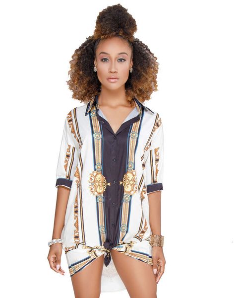 2021 new autumn fashion printed shirt multi color plus size women's wear, Black;pink
2021 new autumn fashion printed shirt multi color plus size women's wear, Black;pink