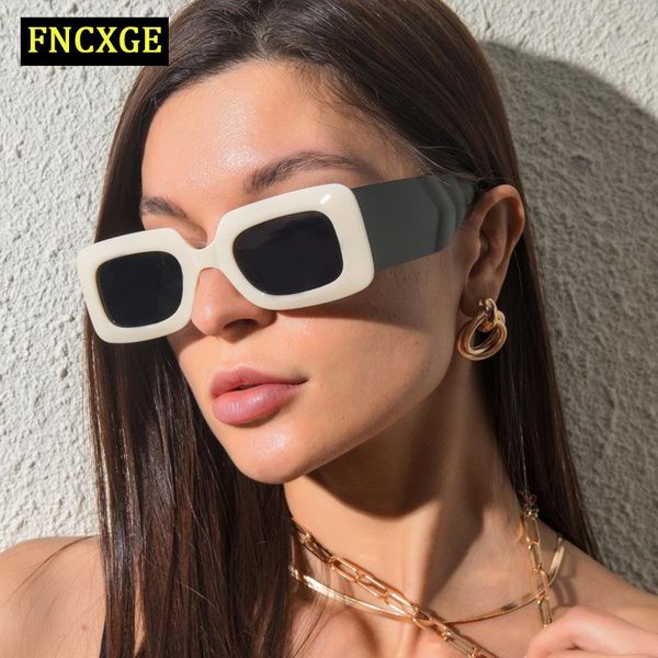 sunglasses fncxge retro small ins women fashion lady male eyewear men square sun glasses shades uv400, White;black 
sunglasses fncxge retro small ins women fashion lady male eyewear men square sun glasses shades uv400, White;black