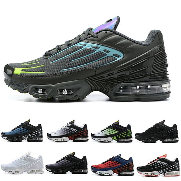 men tn plus 3 running shoes chaussures triple white black laser blue green usa mens trainers sneakers sports size 40-45
men tn plus 3 running shoes chaussures triple white black laser blue green usa mens trainers sneakers sports size 40-45