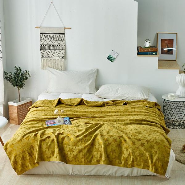 blankets cotton jacquard soft and comfortable towel quilt blanket summer nap thin section
blankets cotton jacquard soft and comfortable towel quilt blanket summer nap thin section