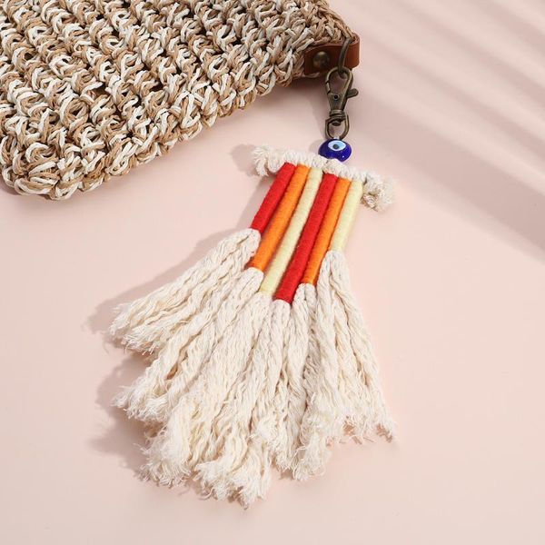 keychains multicolor tassel keychain handmade layered bohemian eye beads key ring for women macrame bag boho holder jewelry gifts, Silver
keychains multicolor tassel keychain handmade layered bohemian eye beads key ring for women macrame bag boho holder jewelry gifts, Silver