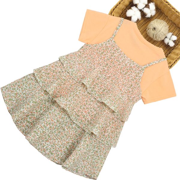summer dress for girls floral print dress girls casual style children tiered dress o neck kids costume 6 8 10 12 14, Red;yellow
summer dress for girls floral print dress girls casual style children tiered dress o neck kids costume 6 8 10 12 14, Red;yellow