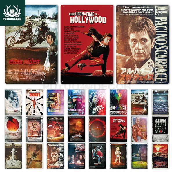putuo decor vintage movie metal poster plaque metal vintage classic movie iron painting wall decor for bar pub man cavetin sign
putuo decor vintage movie metal poster plaque metal vintage classic movie iron painting wall decor for bar pub man cavetin sign