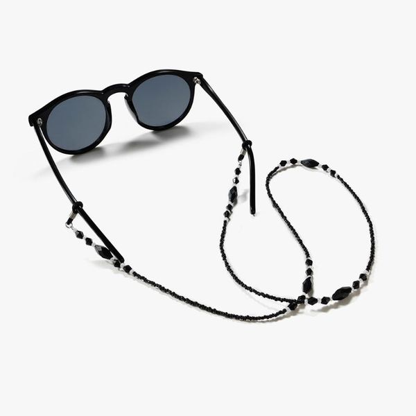 sunglasses frames fashion black beaded reading glasses chain for women cords casual strap rope masks chains, Silver
sunglasses frames fashion black beaded reading glasses chain for women cords casual strap rope masks chains, Silver