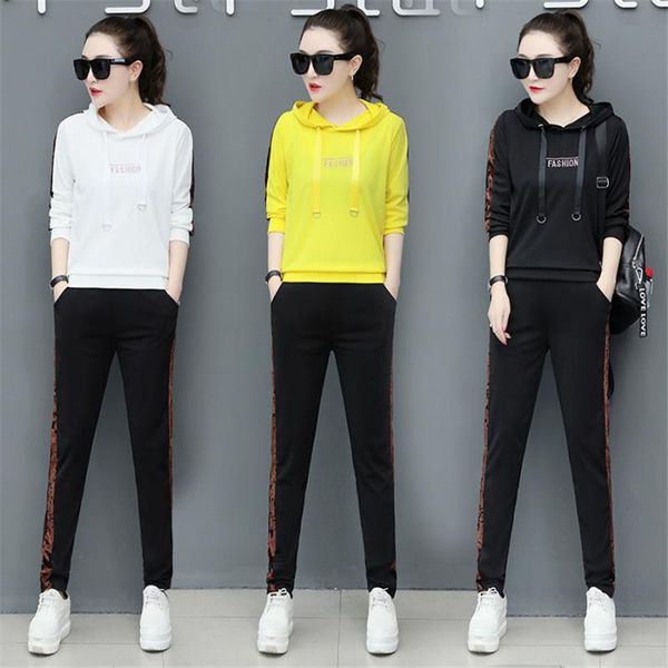 woman sportswear suits spring two piece set women's long sleeve large size sweatshirt pants elastic tracksuits casual sets, Gray
woman sportswear suits spring two piece set women's long sleeve large size sweatshirt pants elastic tracksuits casual sets, Gray