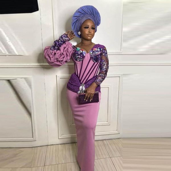 party dresses exposed bornning mermaid evening for african woemn flowers appliques sequins long sleeves prom dress gowns custom, White;black
party dresses exposed bornning mermaid evening for african woemn flowers appliques sequins long sleeves prom dress gowns custom, White;black