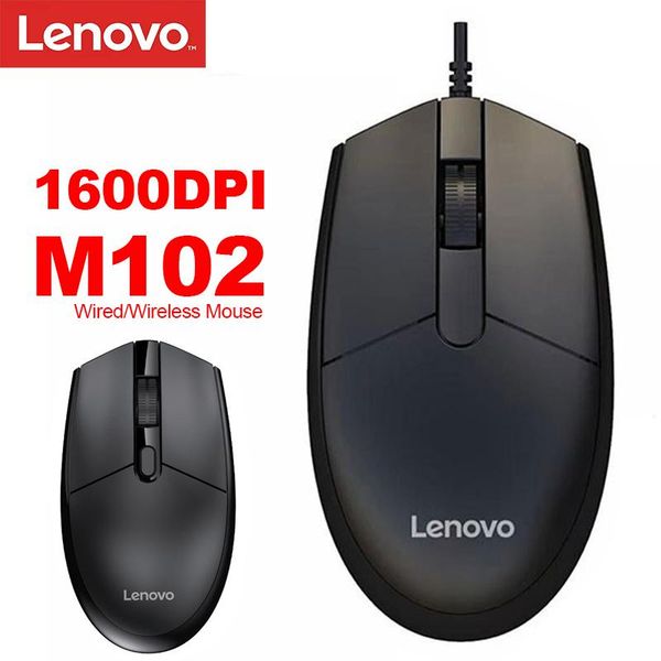 lenovo m102 wired/wireless mouse with 10m transmission distance 1600dpi optical engine 2.4g wireless technology for windows 10 7 mice
lenovo m102 wired/wireless mouse with 10m transmission distance 1600dpi optical engine 2.4g wireless technology for windows 10 7 mice