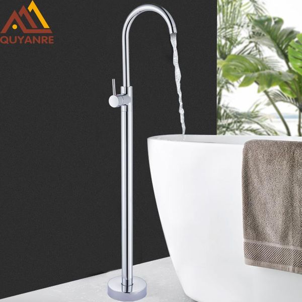 quyanre chrome bathtub shower faucet floor standing bath tub spout shower single handle mixer tap bathroom faucet mixer
quyanre chrome bathtub shower faucet floor standing bath tub spout shower single handle mixer tap bathroom faucet mixer