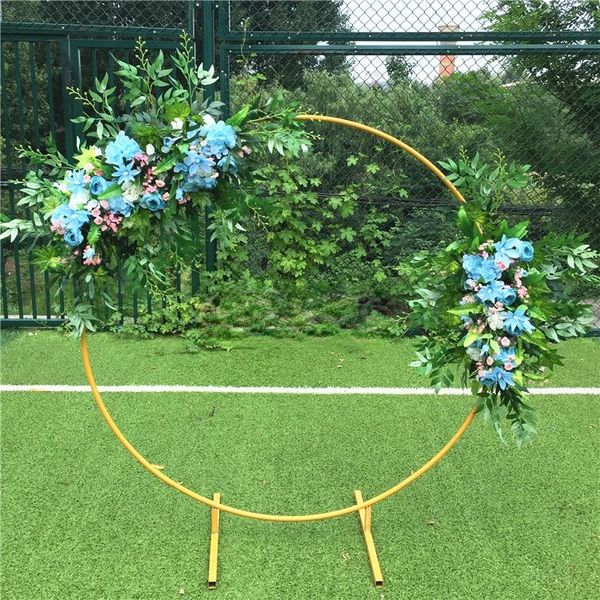 party decoration wedding props wrought iron ring arrangement balloon arch stage background garland ornaments with flowers
party decoration wedding props wrought iron ring arrangement balloon arch stage background garland ornaments with flowers