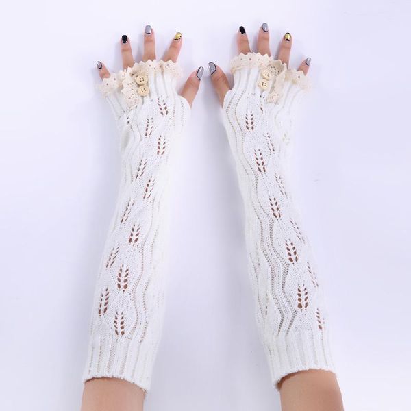 fingerless gloves women lace winter long arm warmers sleeves for woman girls solid color, Blue;gray
fingerless gloves women lace winter long arm warmers sleeves for woman girls solid color, Blue;gray
