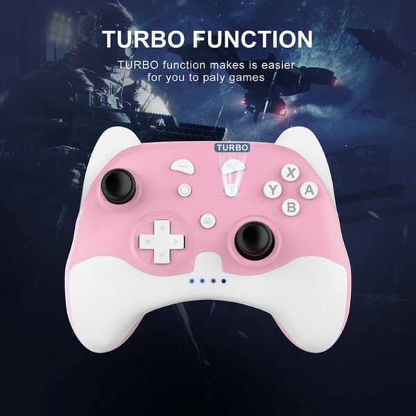 game controllers & joysticks switch pro controller for console wireless bluetooth-compatible gamepad with 6-axis switch/android 
game controllers & joysticks switch pro controller for console wireless bluetooth-compatible gamepad with 6-axis switch/android