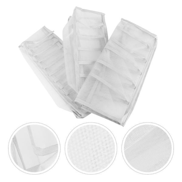 storage drawers 3pcs underwear boxes household sock cases drawer type box (white)
storage drawers 3pcs underwear boxes household sock cases drawer type box (white)