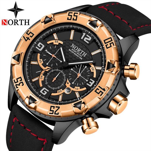 wristwatches north mens watches leather casual quartz watch men military sport waterproof clock gold relogio masculino, Slivery;brown
wristwatches north mens watches leather casual quartz watch men military sport waterproof clock gold relogio masculino, Slivery;brown